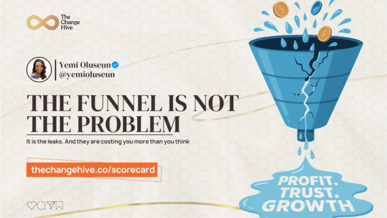 Fix Funnel Leaks | The Change Hive | Retention | Customer Journey Map